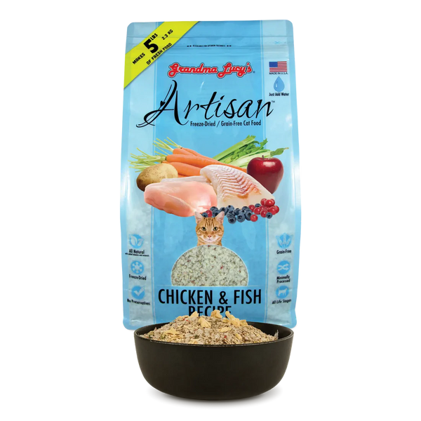 Grandma Lucy's Artisan Grain Free Chicken & Fish Cat Food
