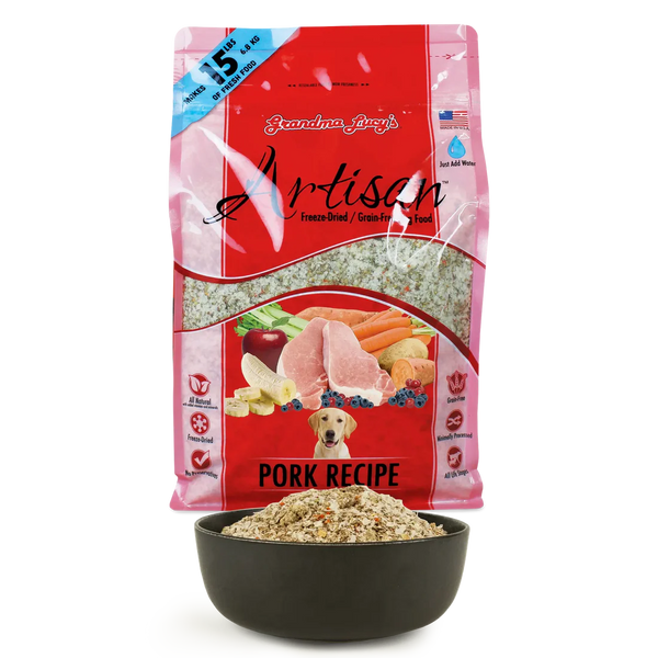 Grandma Lucy's Artisan Pork Freeze Dried Dog Food