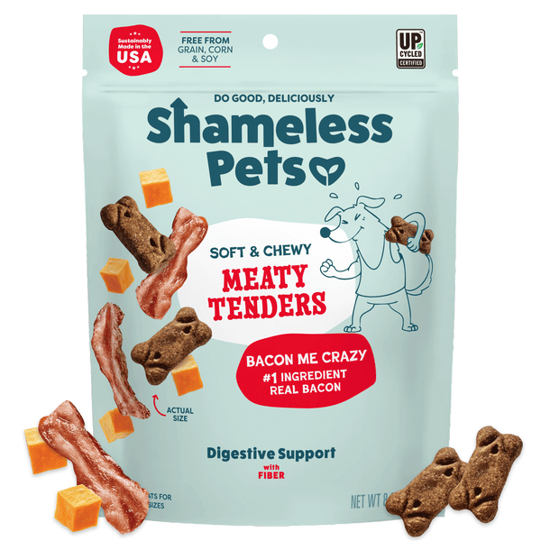Shameless Pets Bacon Me Crazy Meaty Tenders Dog Treats