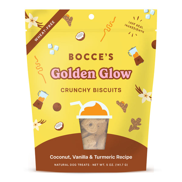 Bocce's Bakery Golden Glow Smoothie Biscuit Dog Treats