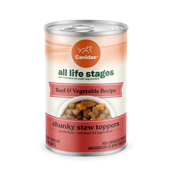 Canidae All Life Stages Chunky Stew Dog Food Topper 12.7 oz, Case of 6, additional view 1