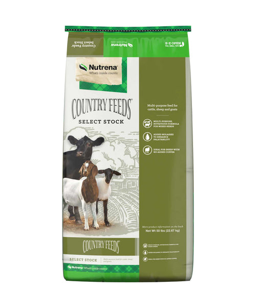 Nutrena Country Feeds Select Stock 16% Feed bag