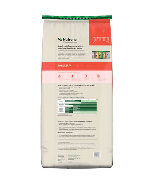 Nutrena Country Feeds Layer 16% Crumble, additional view 1