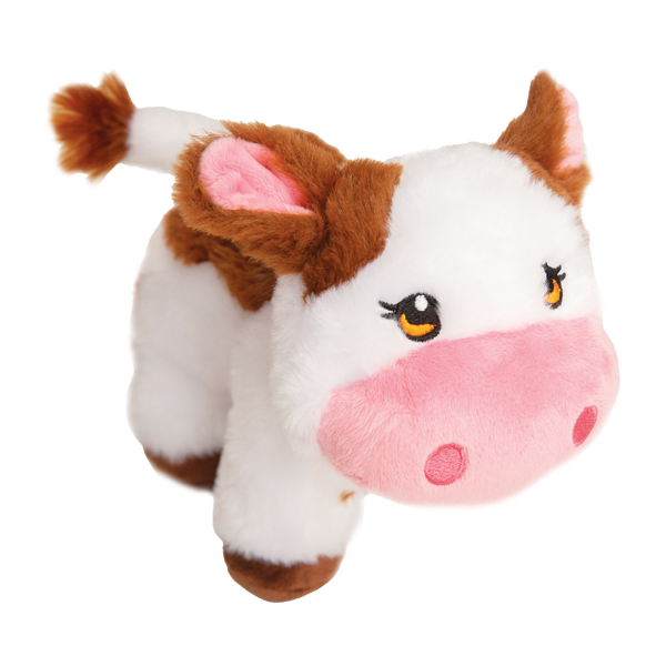 Snugarooz Farm Plush Dog Toys, 7 in