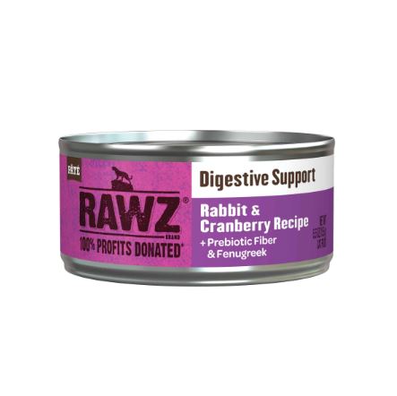 RAWZ Digestive Support Rabbit & Cranberry Wet Cat Food