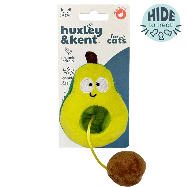 Huxley & Kent Avocado Popper Treat Cat Toy