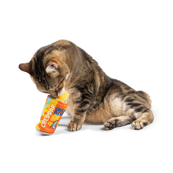 Huxley & Kent Cheddar Cheese Please Stuffer Cat Toy, additional view 2