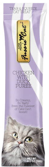 Fussie Cat Chicken with Duck Puree Cat Treat