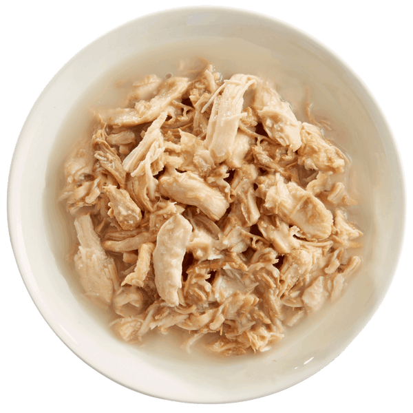 Rawz Shredded in Broth Chicken Breast, Duck  & New Zealand Green Mussels Wet Dog Food