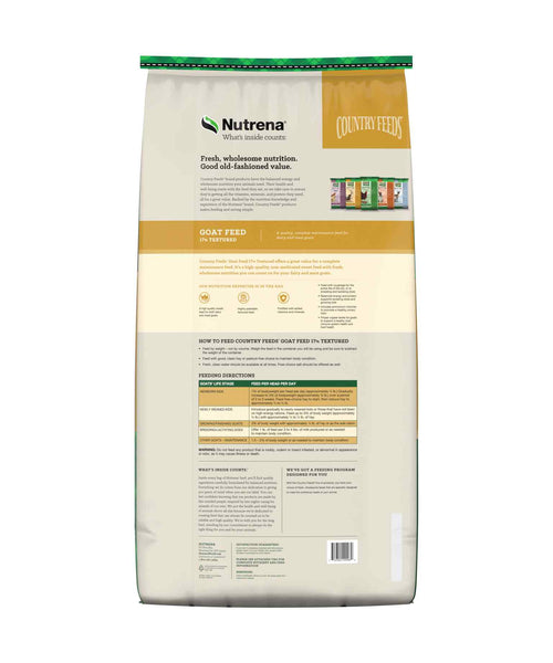 Nutrena Country Feeds 17% Textured Goat Feed, additional view 1