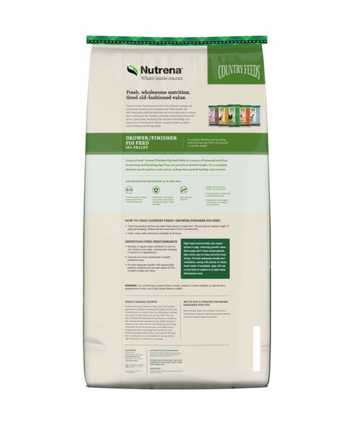 Nutrena Country Feeds Grower/Finisher Pig Feed, additional view 1