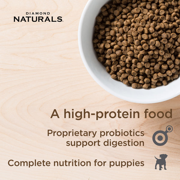Diamond Naturals Small & Medium Breed Puppy Chicken & Rice Formula Dry Dog Food, additional view 2
