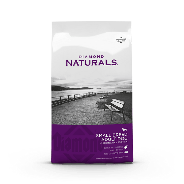 Diamond Naturals Small Breed Adult Dog Chicken & Rice Formula Dry Dog Food
