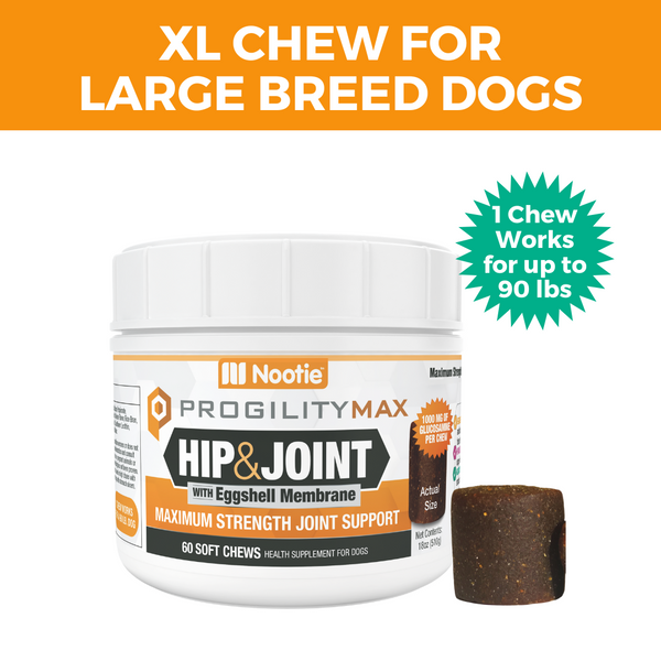 Nootie ProgilityMax Hip & Joint Soft Chews, X-Large