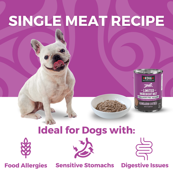 KOHA Limited Ingredient Diet Grain Free Wet Dog Food 13 oz, Case of 12, additional view 3