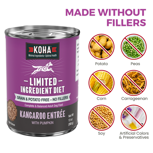 KOHA Limited Ingredient Diet Grain Free Wet Dog Food 13 oz, Case of 12, additional view 4