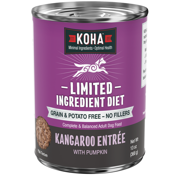 KOHA Limited Ingredient Diet Grain Free Wet Dog Food 13 oz, Case of 12