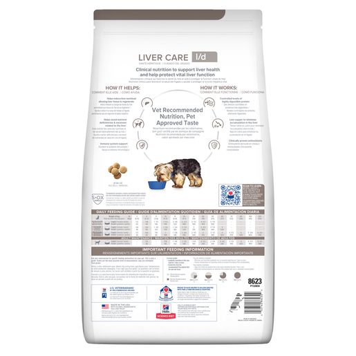 Hill's Prescription Diet l/d Liver Care Chicken Flavor Dry Dog Food