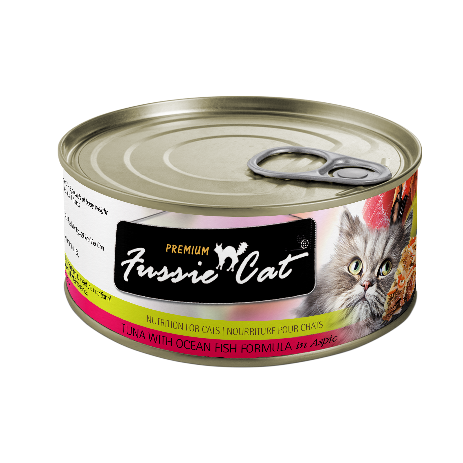 Fussie Cat Tuna with Oceanfish in Aspic Wet Cat Food