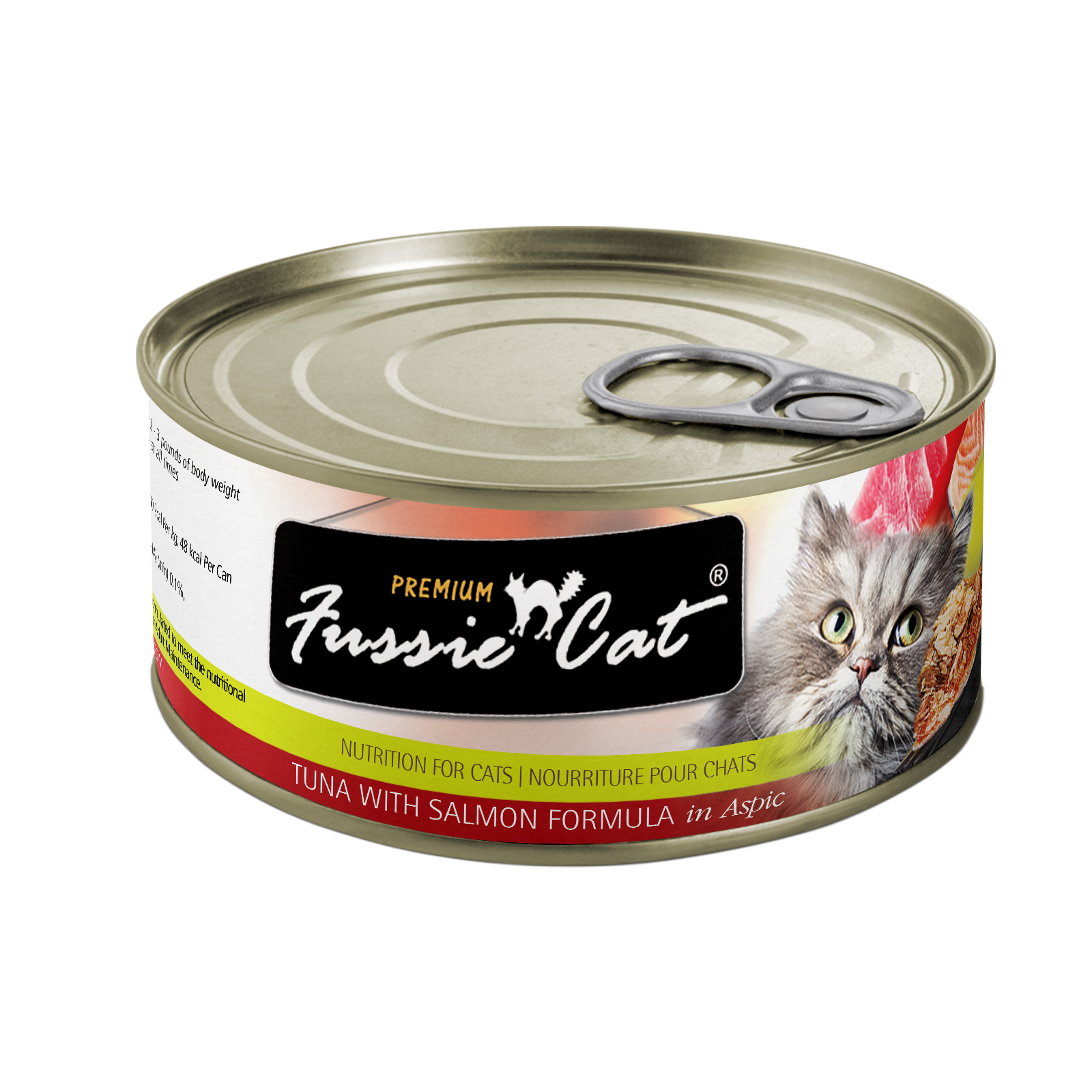 Fussie Cat Tuna with Salmon in Aspic Wet Cat Food