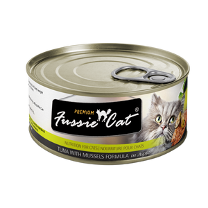 Fussie Cat Tuna with Mussels in Aspic Wet Cat Food