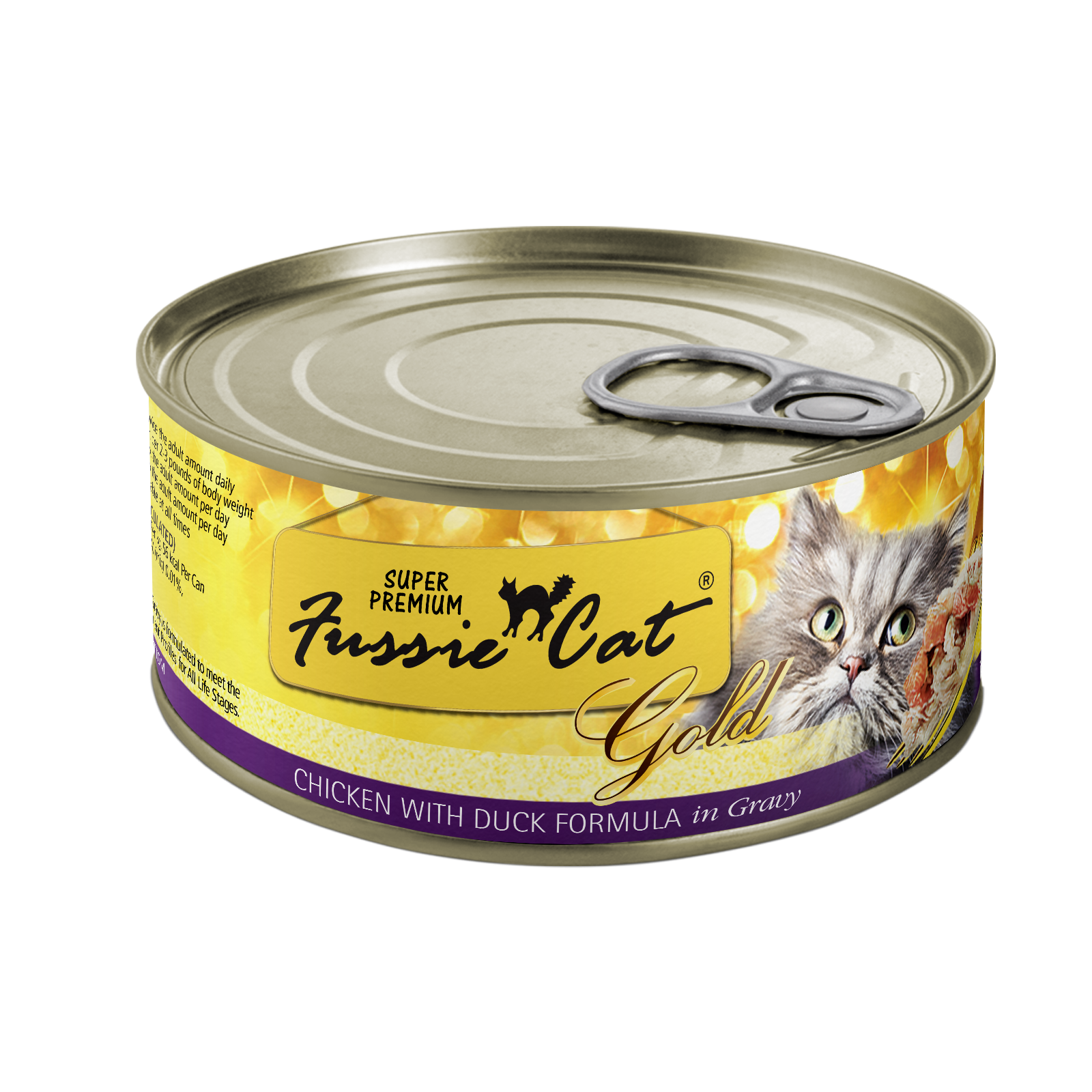 Fussie Cat Super Premium Chicken with Duck in Gravy Wet Cat Food