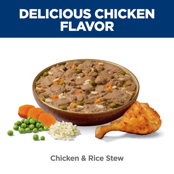 Hill's Science Diet Puppy Chicken & Rice Stew Wet Dog Food, additional view 2