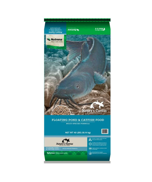 Nature's Canvas Floating Pond & Catfish Food bag