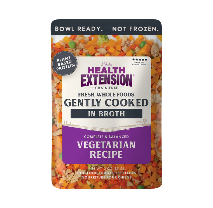 Health Extensions Gently Cooked Grain Free Vegetarian Recipe Wet Dog Food