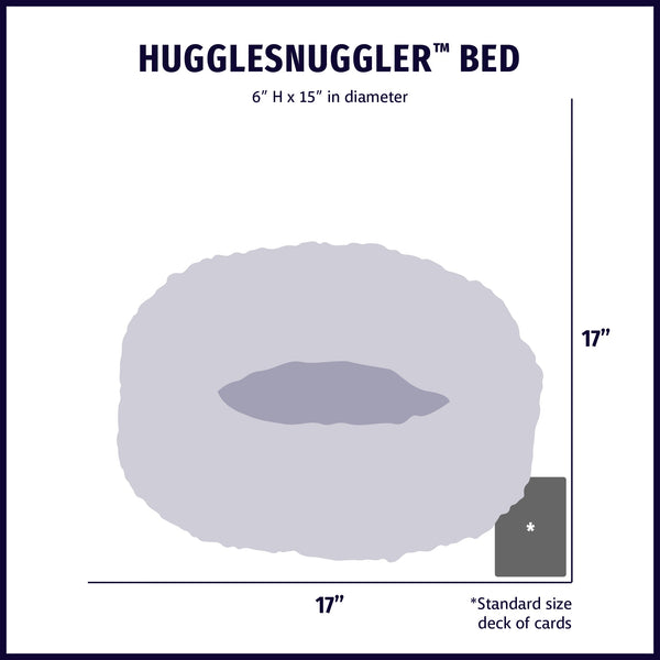HuggleHounds HuggleFleece HuggleSnuggler Bed, additional view 3