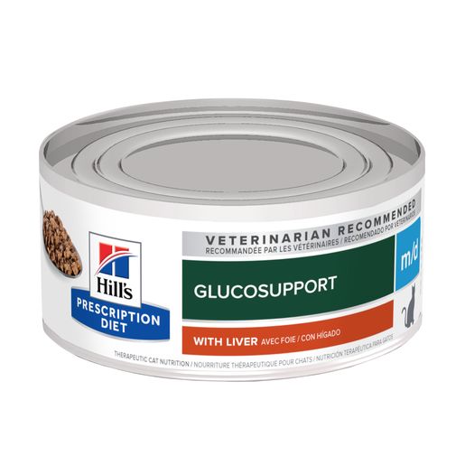 Hill's Prescription Diet m/d Gluco Support with Liver Flavor Wet Cat Food