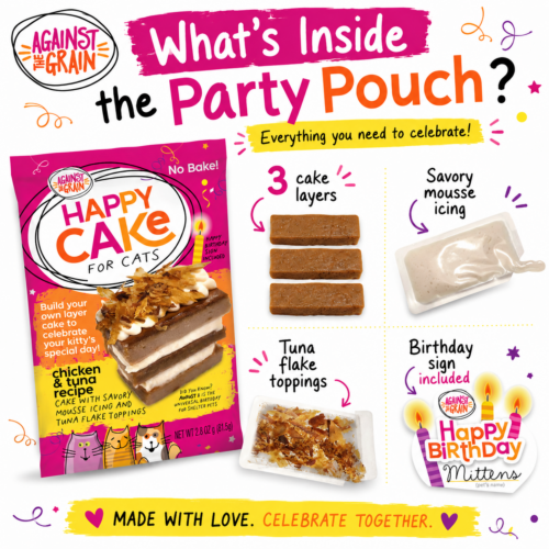 Against the Grain Happy Cakes for Cats, Chicken & Tuna, additional view 3