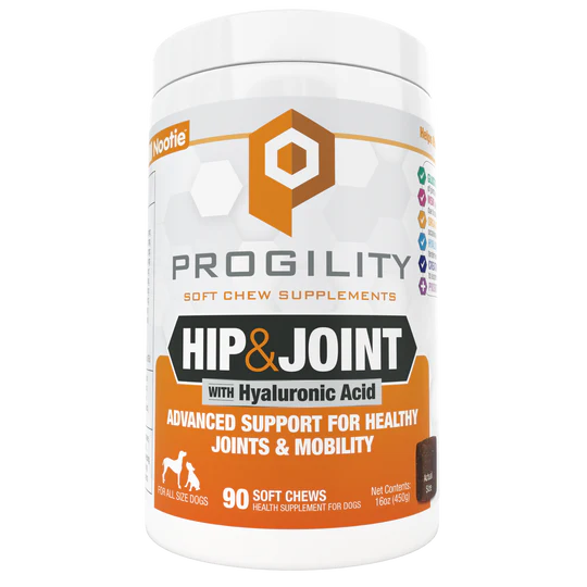 Progility Hip & Joint with Hyaluronic Acid Soft Chews for Dogs