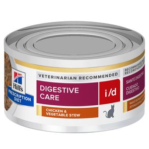 Hill's Prescription Diet i/d Digestive Care Chicken & Vegetable Stew Wet Cat Food