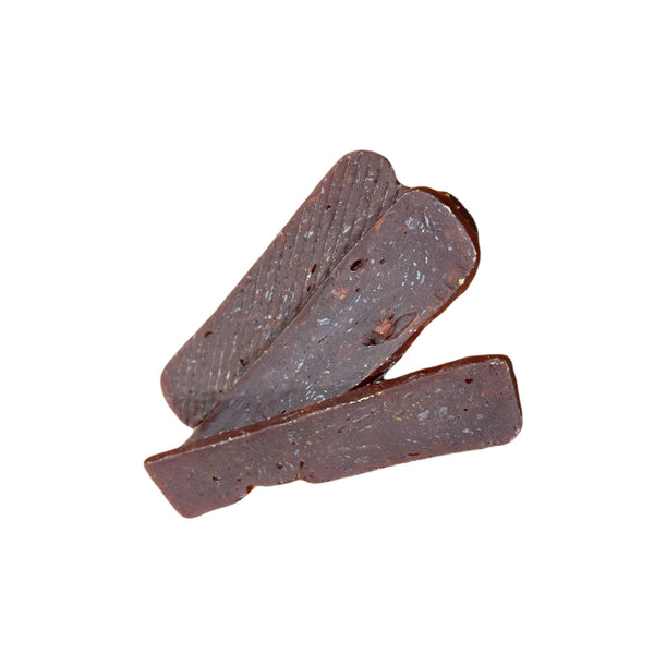 Scoochie real duck jerky dog treats, chewy high protein reward for dogs of all sizes