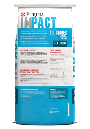 Purina Impact All Stages 12% Textured Horse Feed, additional view 2