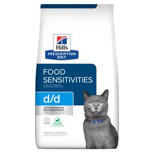 Hill's Prescription Diet d/d Food Sensitivities Duck & Green Pea Formula Dry Cat Food