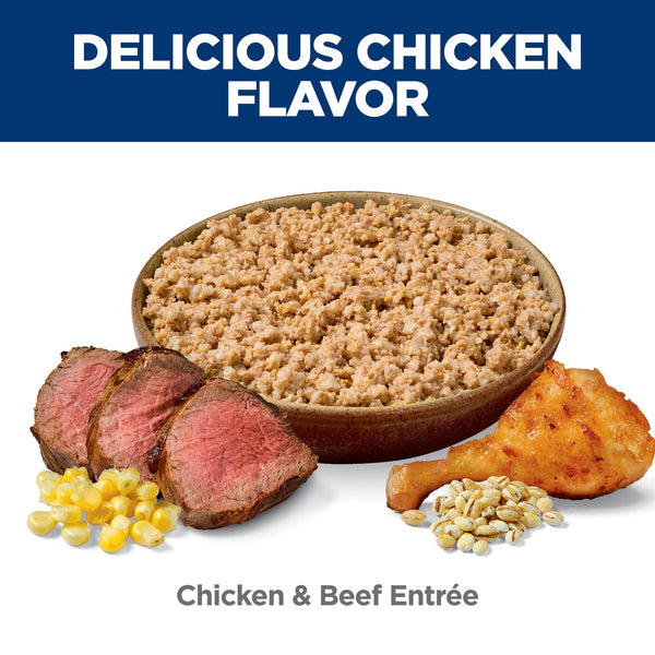 Hill's Science Diet Adult Chicken & Beef Entree Wet Dog Food, additional view 2