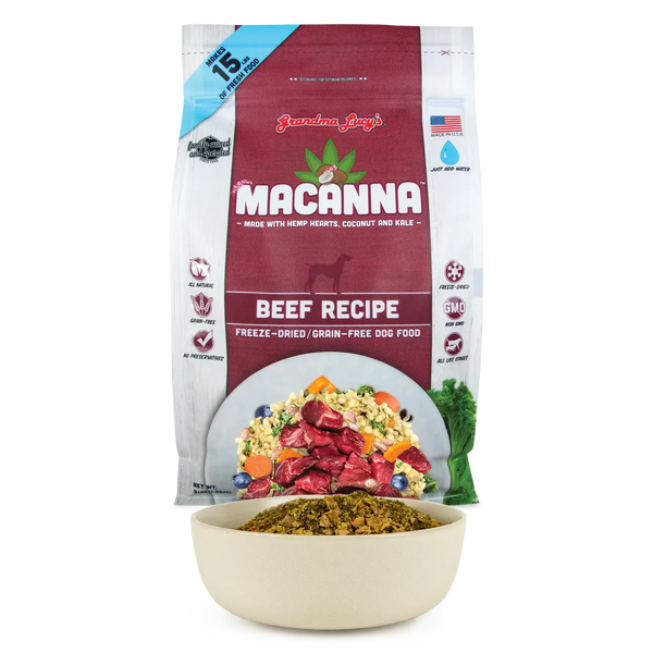 Grandma Lucy's Macana Grain Free Beef Dog Food