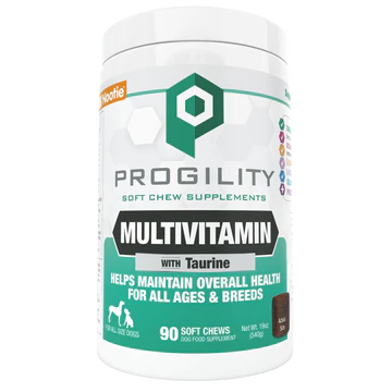 Progility Multi-Vitamin with Taurine Soft Chews for Dogs