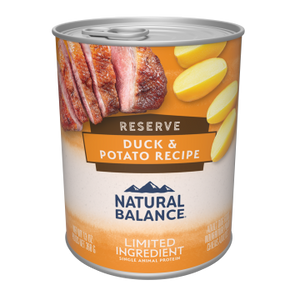 Natural Balance Limited Ingredient Reserve Duck and Potato Canned Dog Food