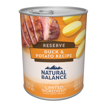 Natural Balance Limited Ingredient Reserve Duck and Potato Canned Dog Food