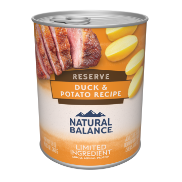 Natural Balance Limited Ingredient Reserve Duck and Potato Canned Dog Food - SPECIAL ORDER