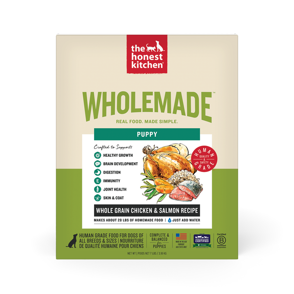 The Honest Kitchen Wholemade Whole Grain Dehydrated Puppy Food 2 lb