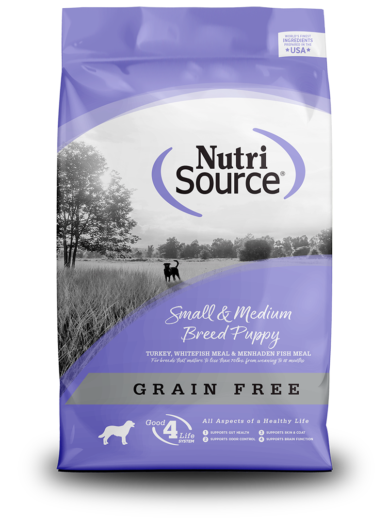 Nutrisource Grain Free Small and Medium Breed Puppy Turkey Dry Dog Food