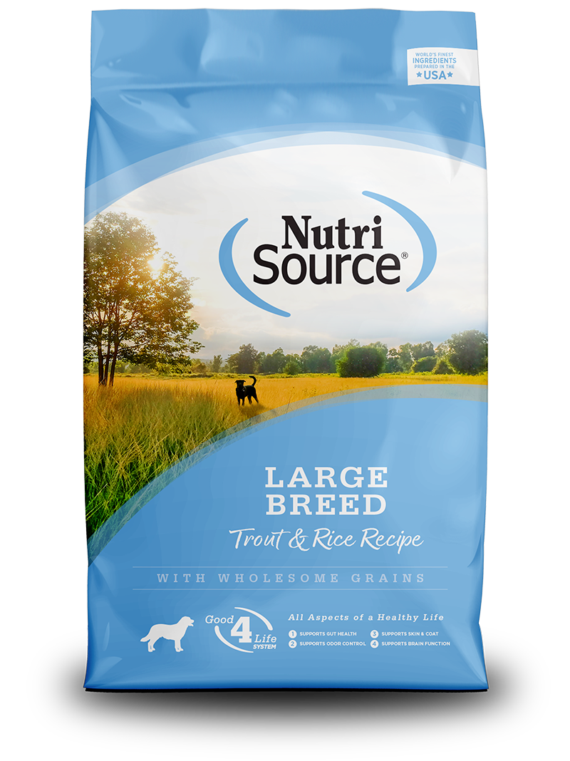 Nutrisource Large Breed Trout & Rice Dry Dog Food