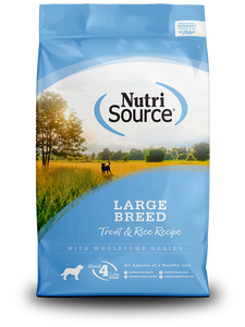 Nutrisource Large Breed Trout & Rice Dry Dog Food