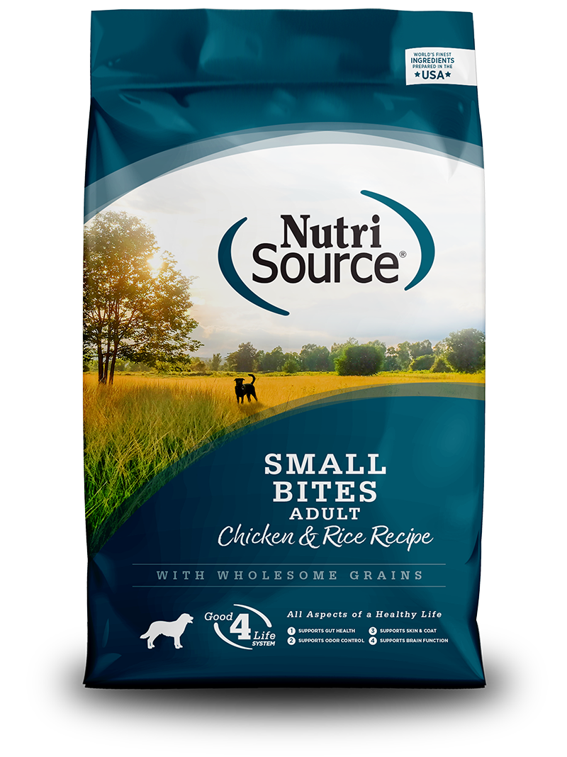 Nutrisource Adult Small Bites Chicken & Rice Dry Dog Food