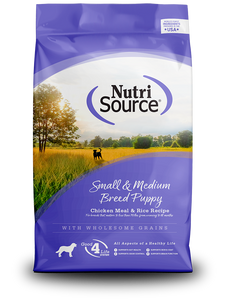 Nutrisource Puppy Small and Medium Breed Chicken Dry Dog Food
