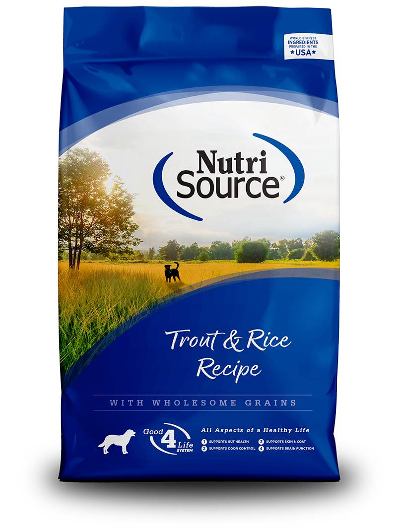 Nutrisource Trout & Rice Dry Dog Food